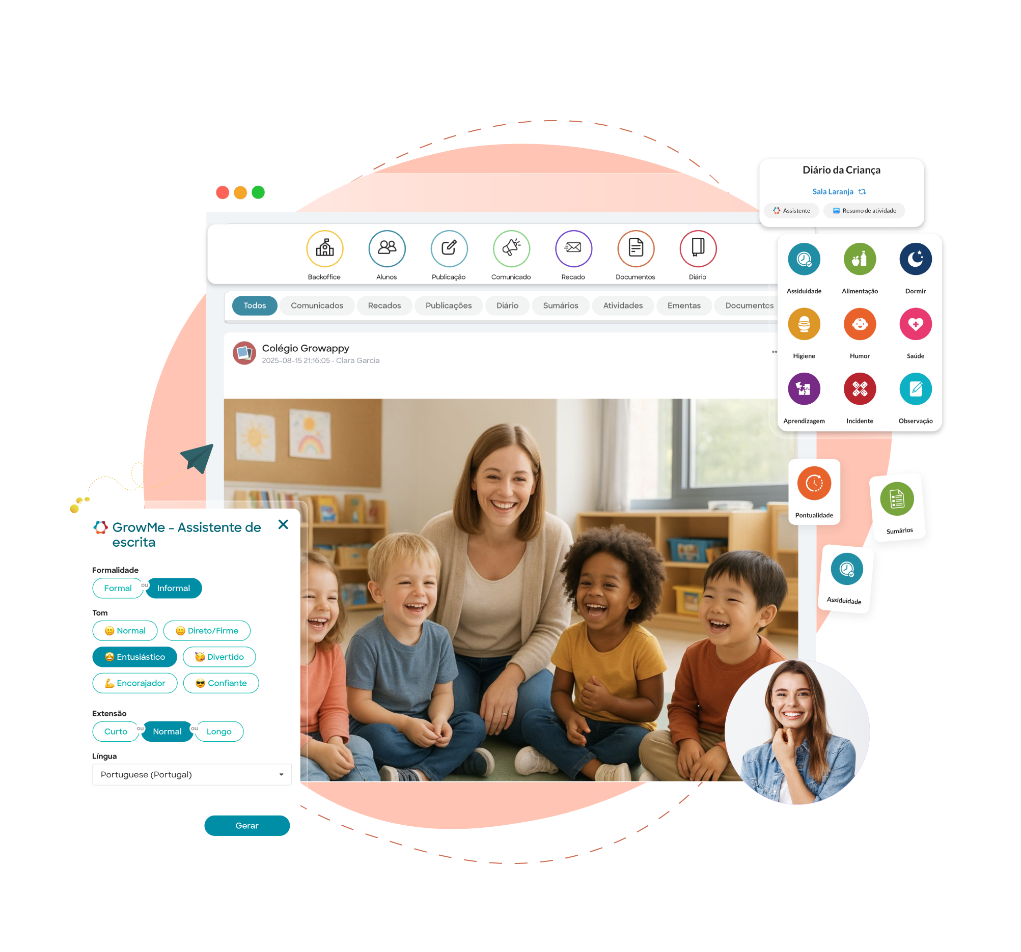 Communication features
